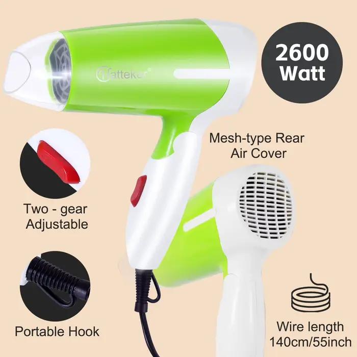 Sèche-cheveux pliable Hatteker 2600W EU