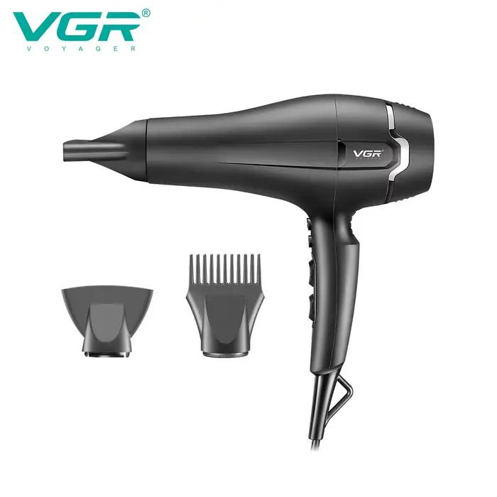 VGR professionnel multi-engrenages réglable sèche-cheveux salon de coiffure ménage haute puissance buse d'air distribué
