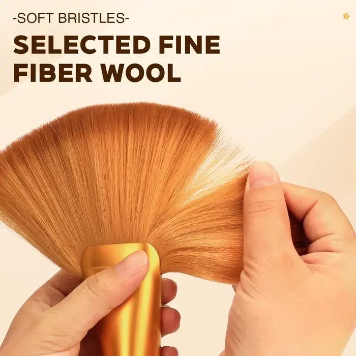 Brosse de balayage de cheveux à poils souples pour Salon de coiffure