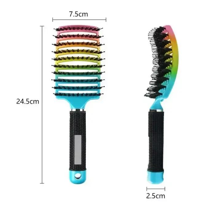 Brosse à cheveux exfoliante