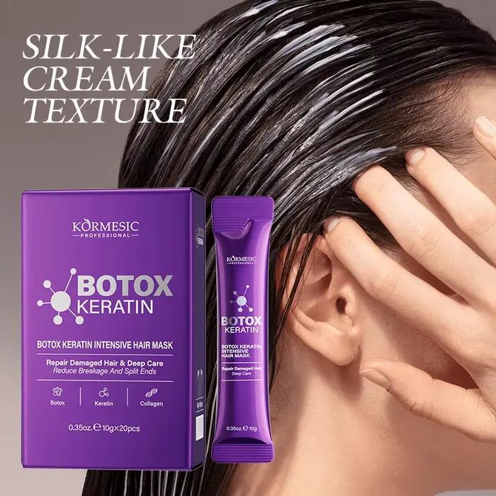 Masque capillaire à la kératine magique 5 secondes réparation dommages crépus doux lisse brillant cheveux hydrater en profondeur traitement des cheveux réparation masque de soin des cheveux