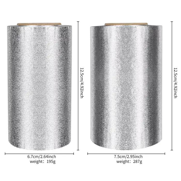 Feuille d'aluminium pour coloration des cheveux