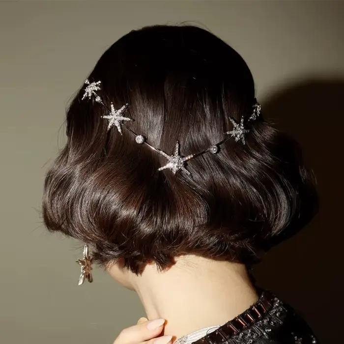 1 morceau d'accessoire pour cheveux Constellation Star adapté à toutes les saisons