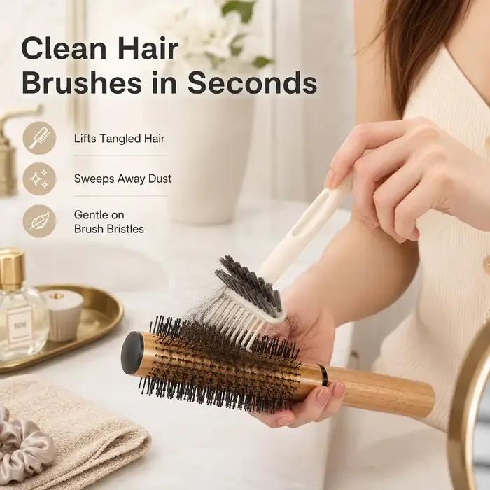 Outil de nettoyage de brosse à cheveux pour éliminer