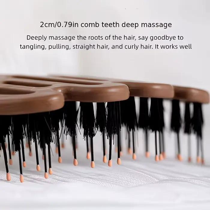 Brosse à cheveux CALIYI en poils de sanglier