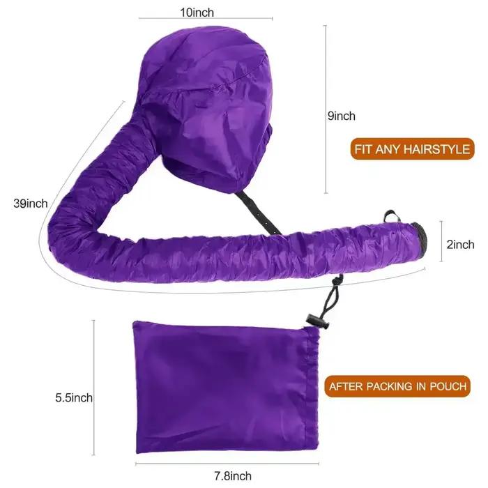 Bonnet de sèche-cheveux à chaleur rapide pour homme paresseux
