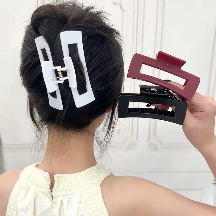 Pince à cheveux en Silicone souple et sûr pour femmes