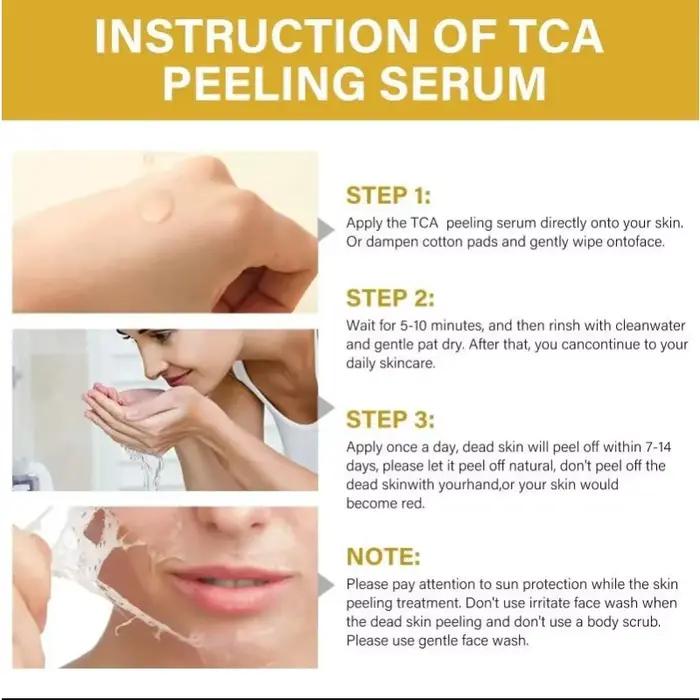 Huile exfoliante pour les taches de peau foncées