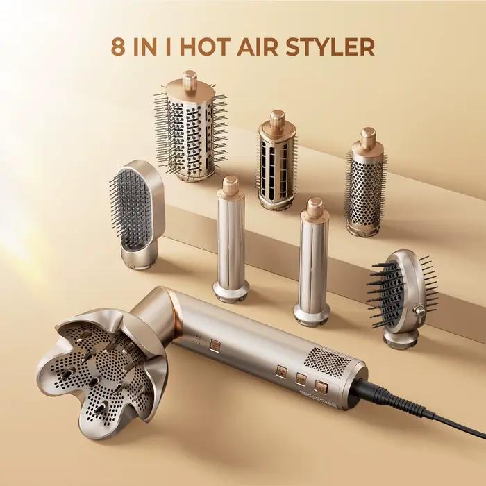 Sèche-cheveux 8 en 1, outils de coiffure