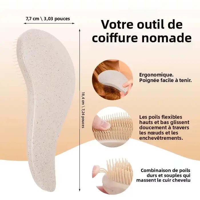 Peigne à cheveux magique démêlant en boîte