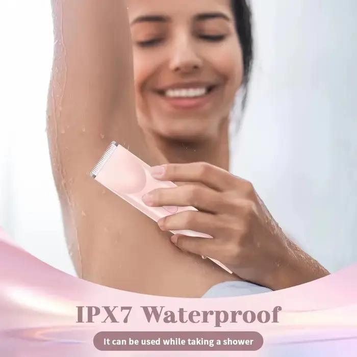 2025 étanche Rechargeable rasoir électrique Mini femmes Bikini tondeuse corps épilateur Mini Double tête épilateur électrique