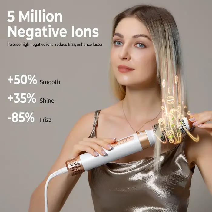 Brosse de sèche-cheveux haute vitesse sans balais avec diffuseur