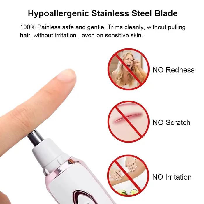 Rasoir électrique pour femme épilation du corps épilateur indolore tondeuse sans fil femmes visage jambe Bikini