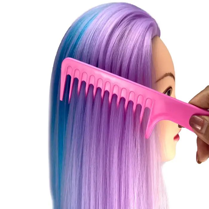 Tête de mannequin d'entraînement pour coiffure et maquillage