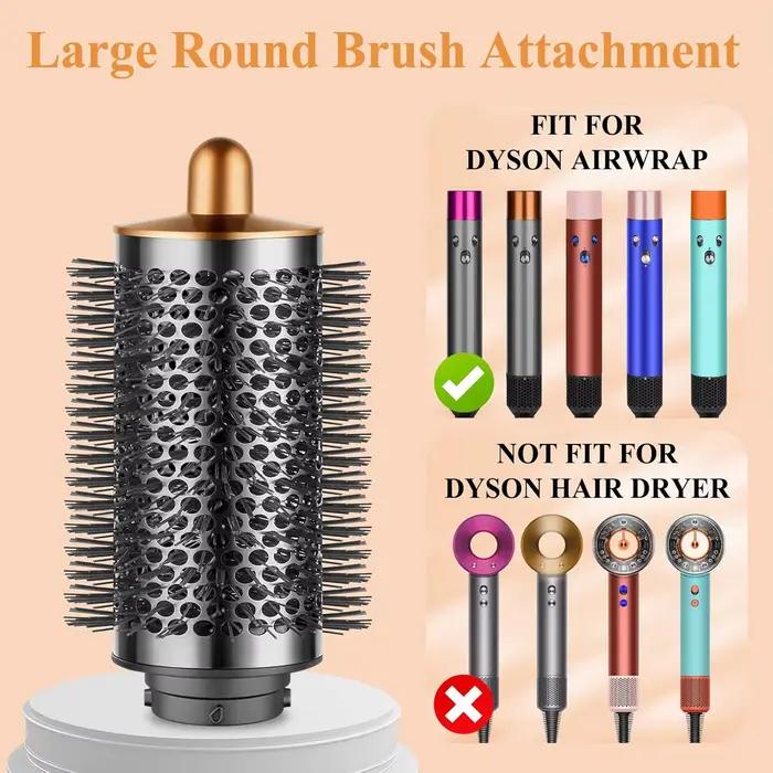 Grande brosse volumisante ronde pour accessoires Dyson Airwrap