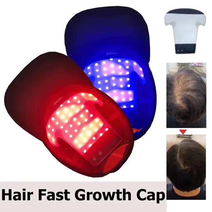 Bonnet de thérapie à la lumière rouge LED