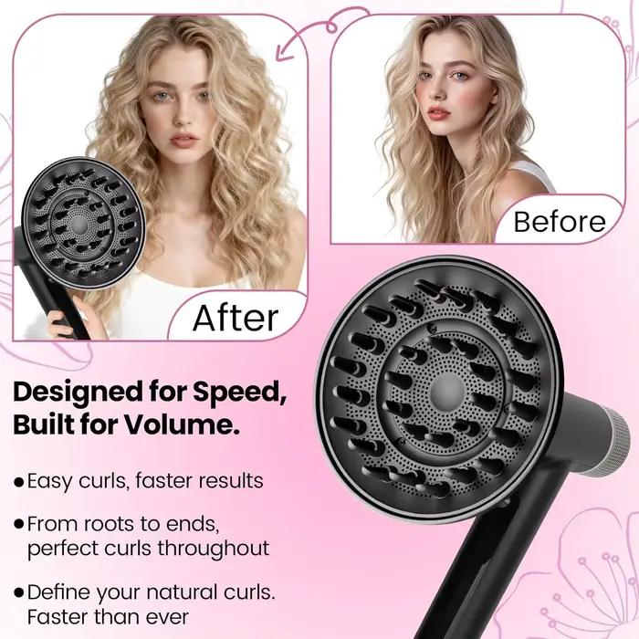 Diffuseur de sèche-cheveux grand format 6 pouces pour SpeedStyle