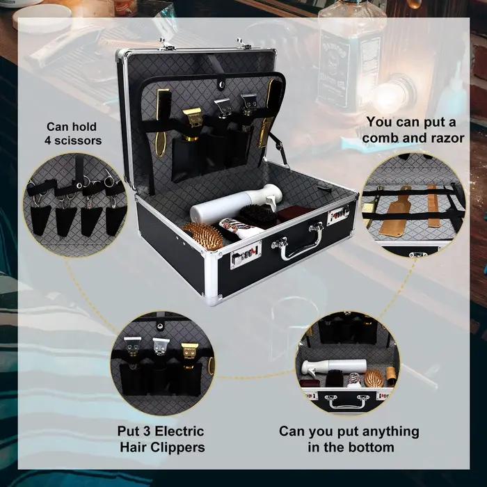 Valise professionnelle pour barbier