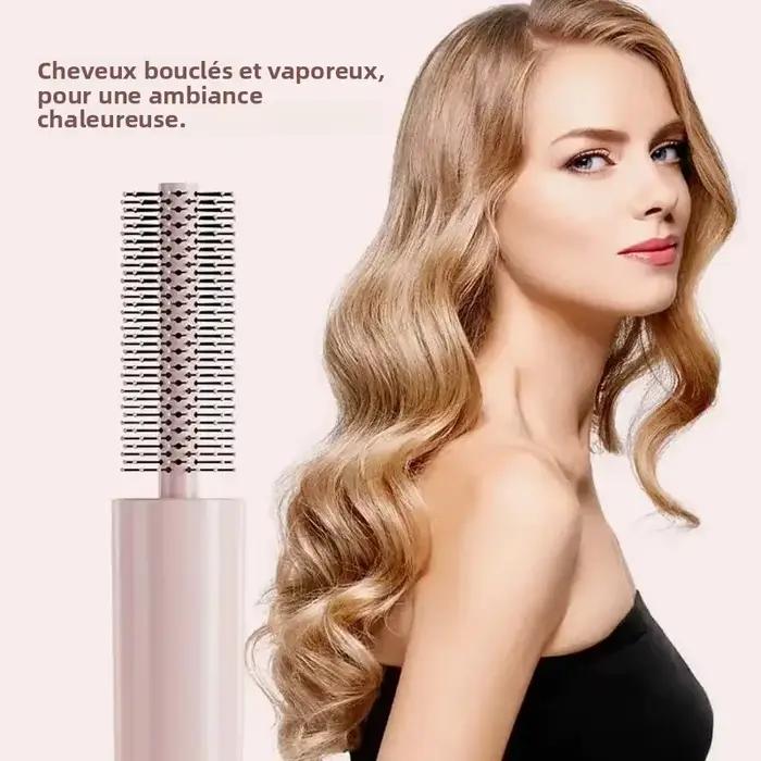 Brosse à cheveux ronde bouclée