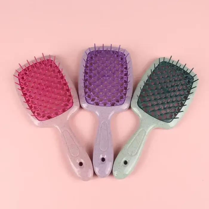 Peigne à coussin d'air creux antistatique sec et humide