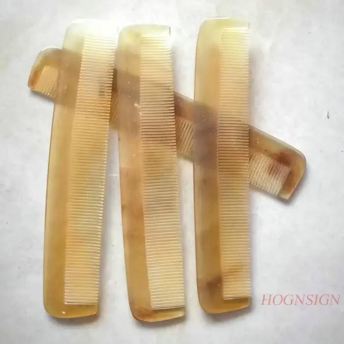 Peignes de coiffure peigne antipelliculaire corne naturelle