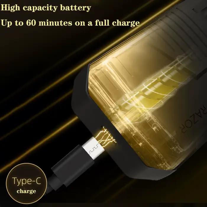 VGR Rasoir tondeuse homme professionnelle Rechargeable