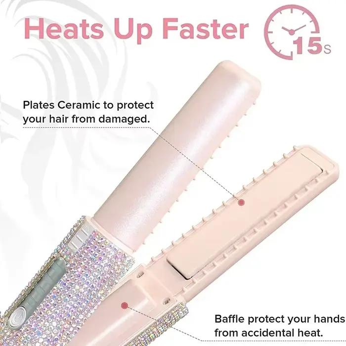 Lisseur électrique USB 2 en 1