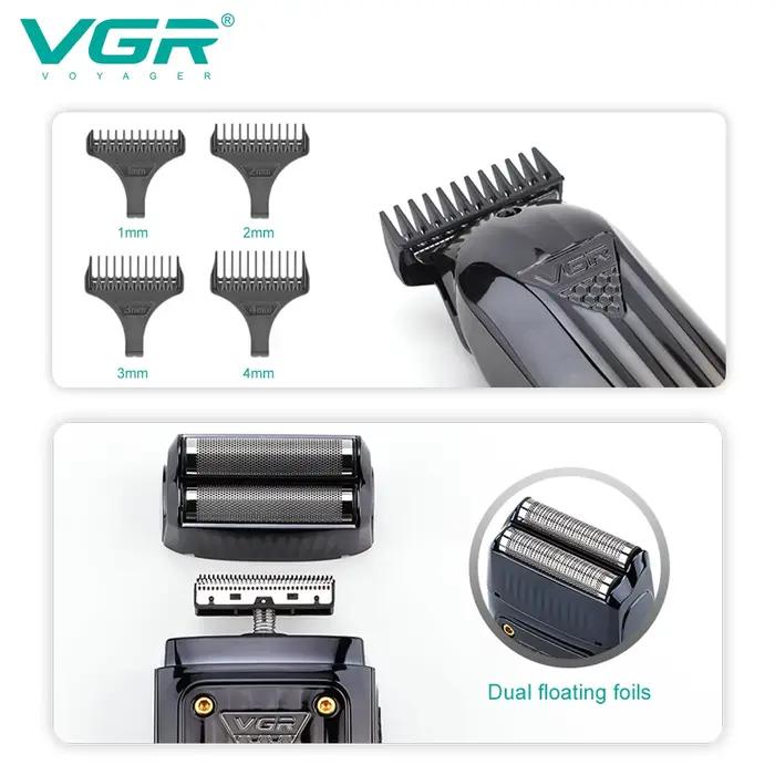 Vgaz644-Rasoir électrique professionnel aste pour hommes