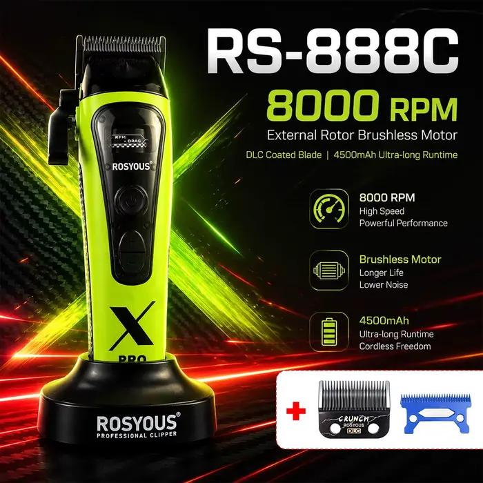 Tondeuse à cheveux professionnelle ROSYOUS 888C
