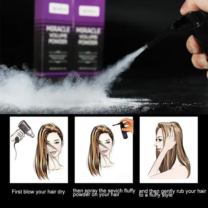 Sevich 4g cheveux moelleux poudre Spray modélisation naturelle rafraîchissant
