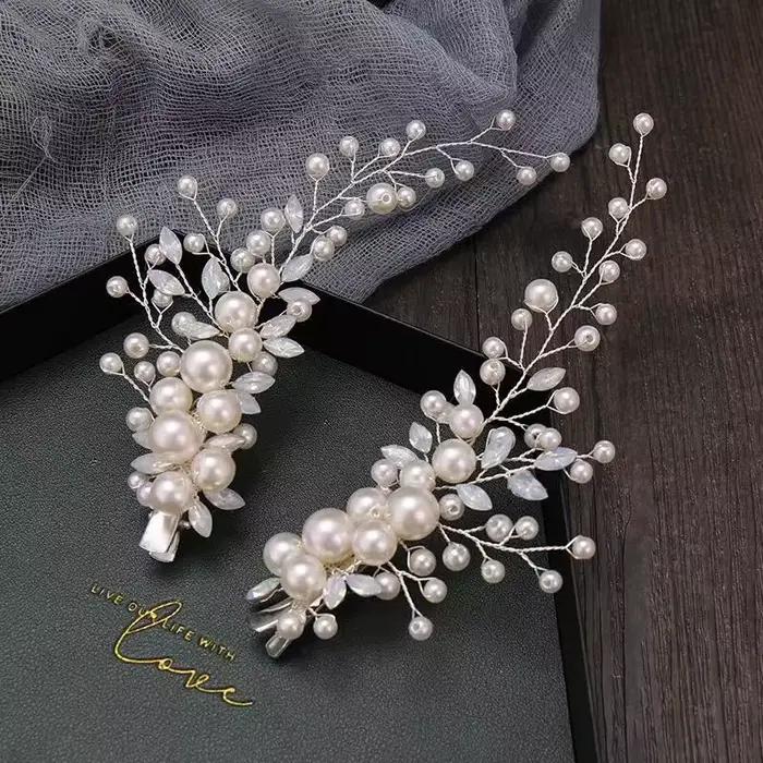 Épingle à cheveux tendance en perles