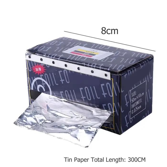 Rouleau de papier aluminium pour coloration et permanente