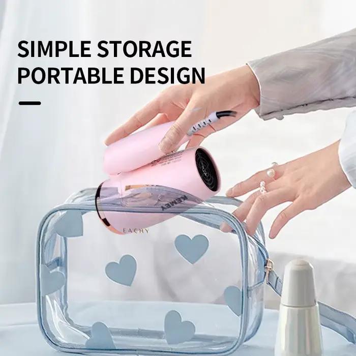 Kemei sèche-cheveux Compact pliable à poignée Portable souffleur à faible bruit