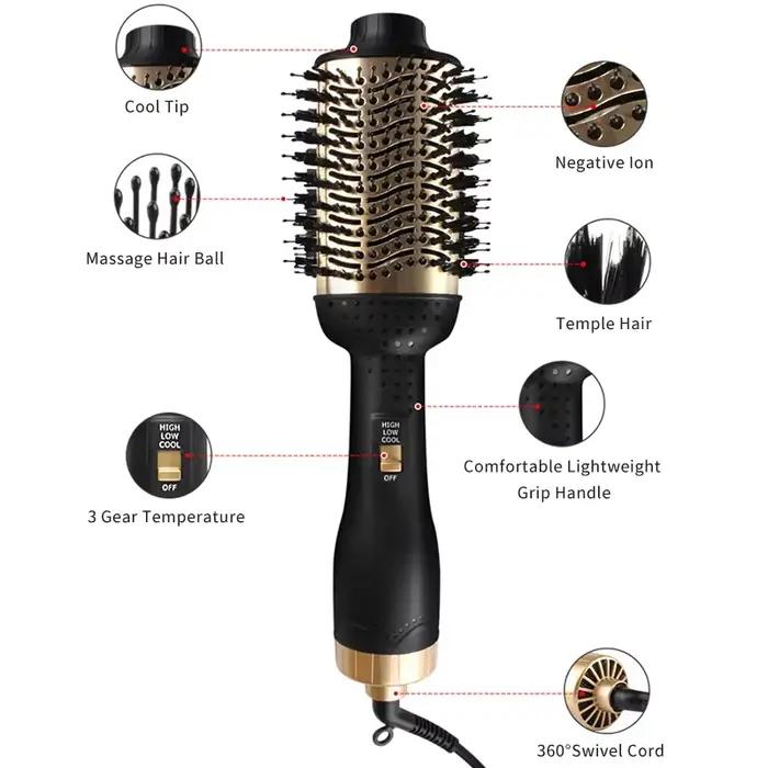 Brosse à air chaud professionnelle