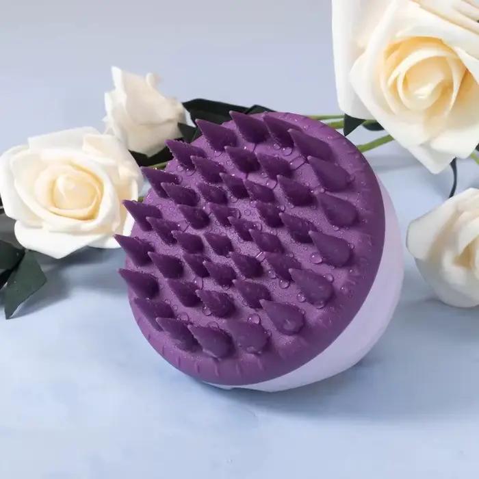 Brosse de massage du cuir chevelu