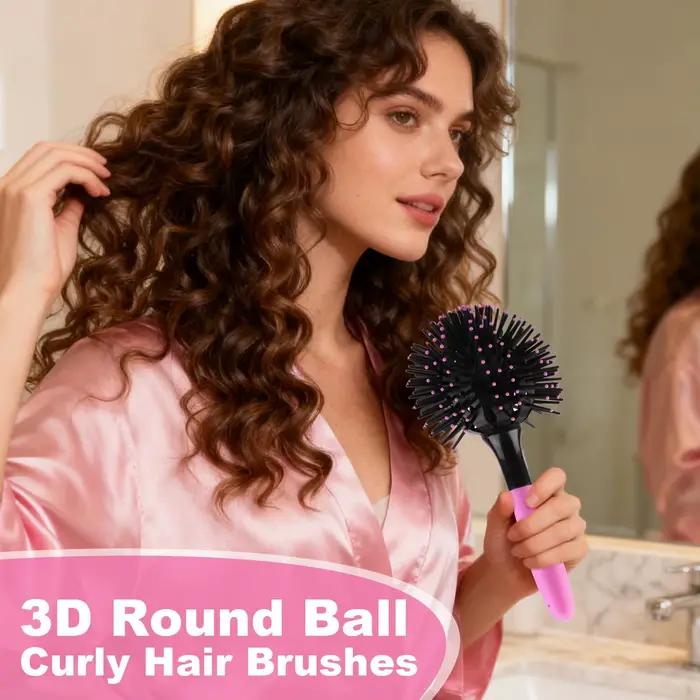 Brosse professionnelle pour cheveux bouclés