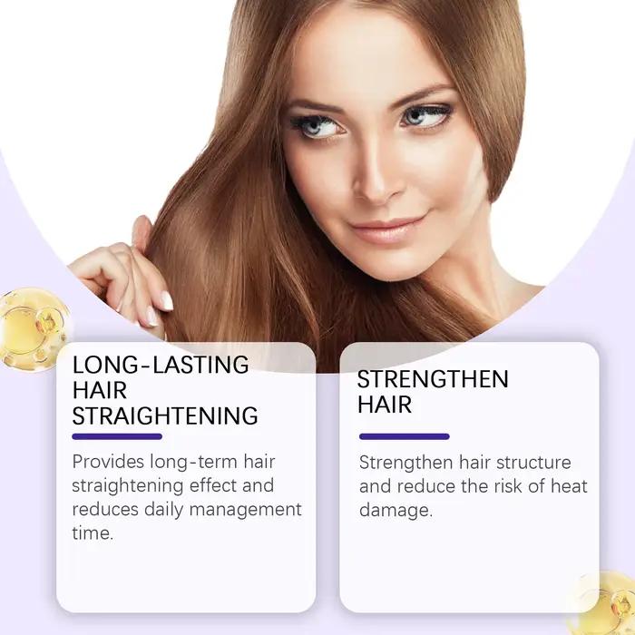 Crème lissante pour cheveux