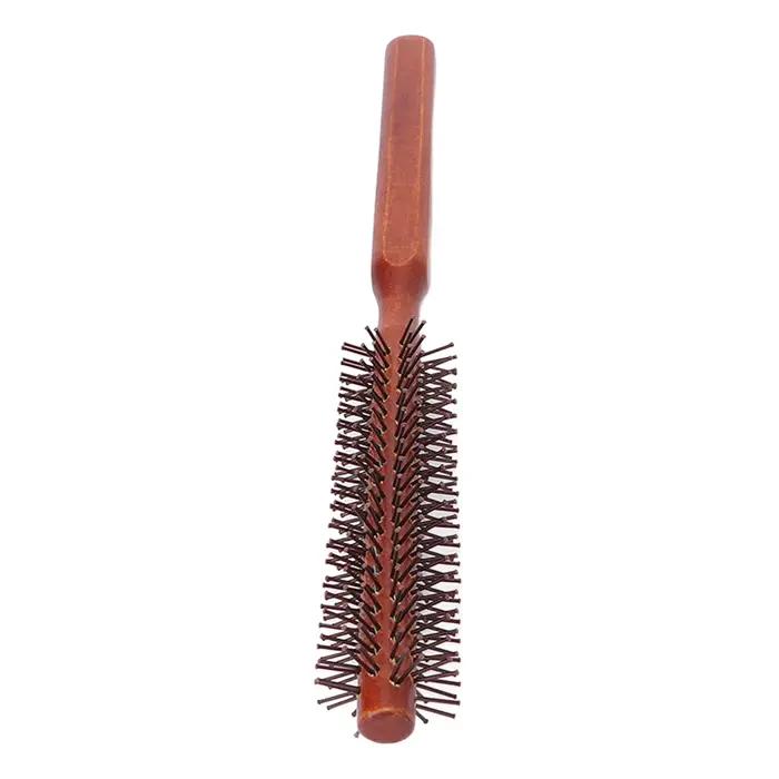 Brosse à Cheveux Ronde en Bois Unisexe