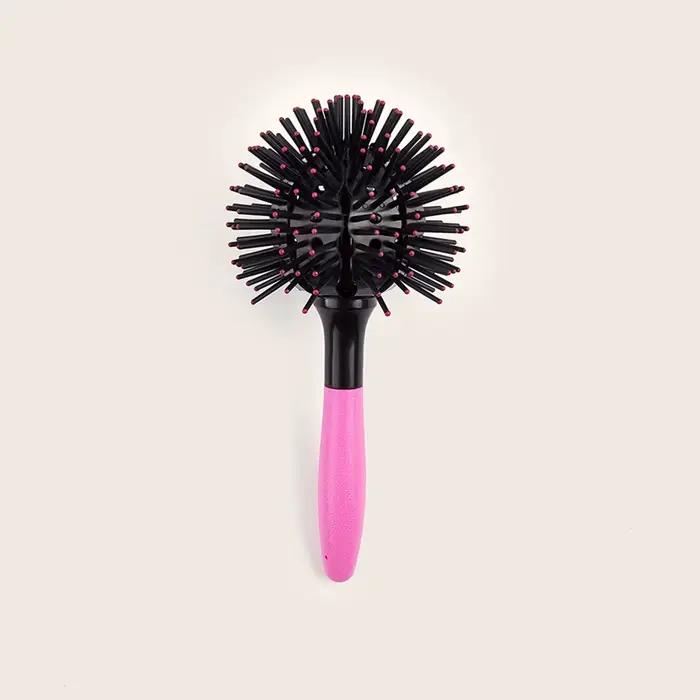 Brosses à cheveux rondes 3D Peigne 360 ° Brosse