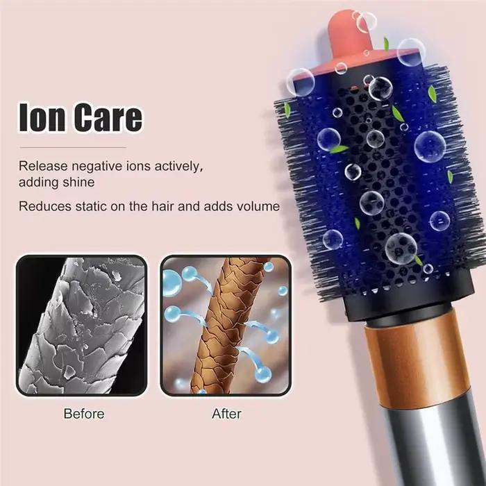 A52Q-grande brosse volumisante ronde pour accessoires Dyson Airwrap-brosse