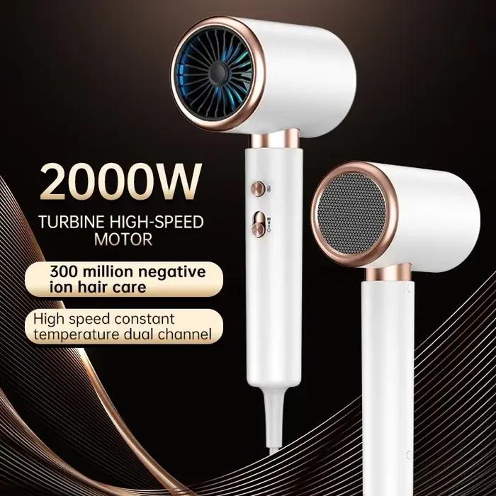Sèche-cheveux professionnel 2000W 5ème vitesse