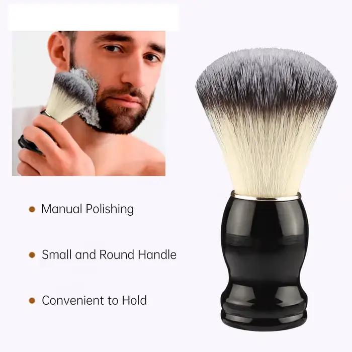 Brosse à poils en bois pour salon de coiffure