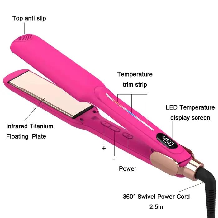 Lisseur de cheveux pour femme 450 ℉