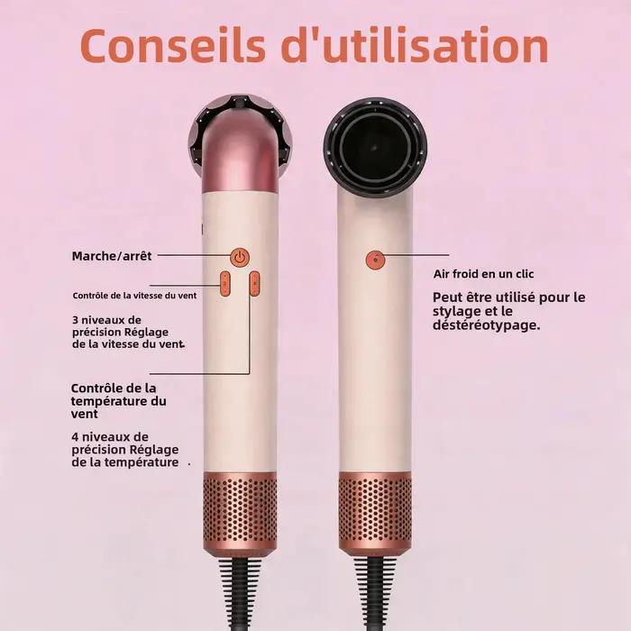 Sèche-cheveux haute puissance 1400W