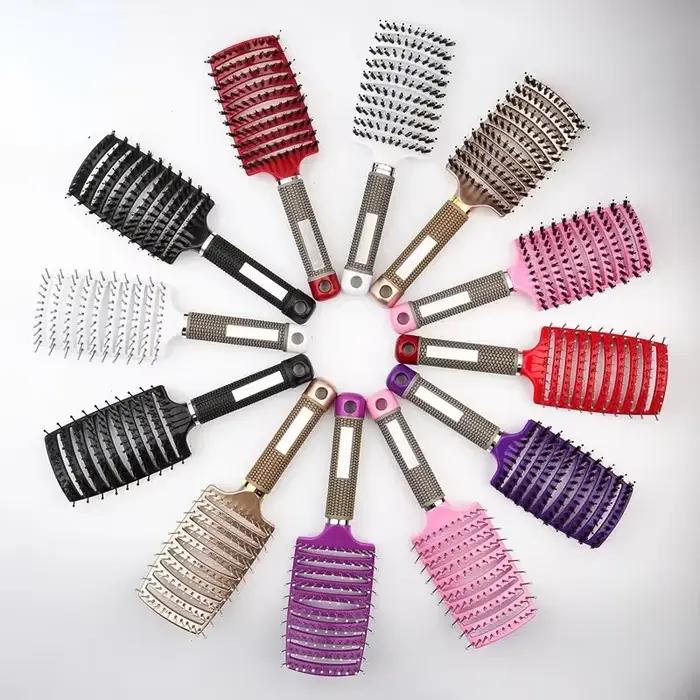 Brosse à cheveux en Nylon pour femmes