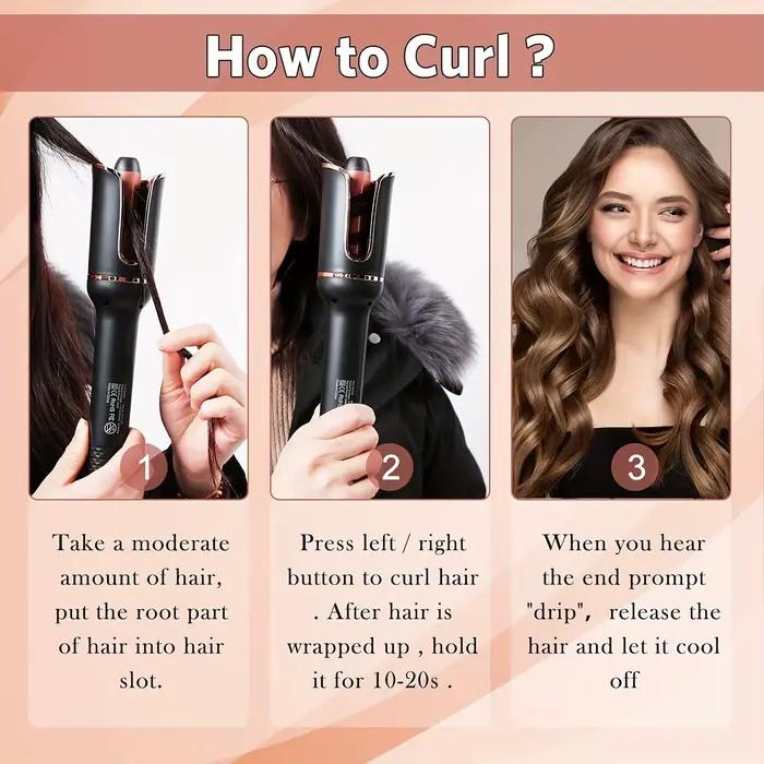 Bigoudi automatique pour cheveux