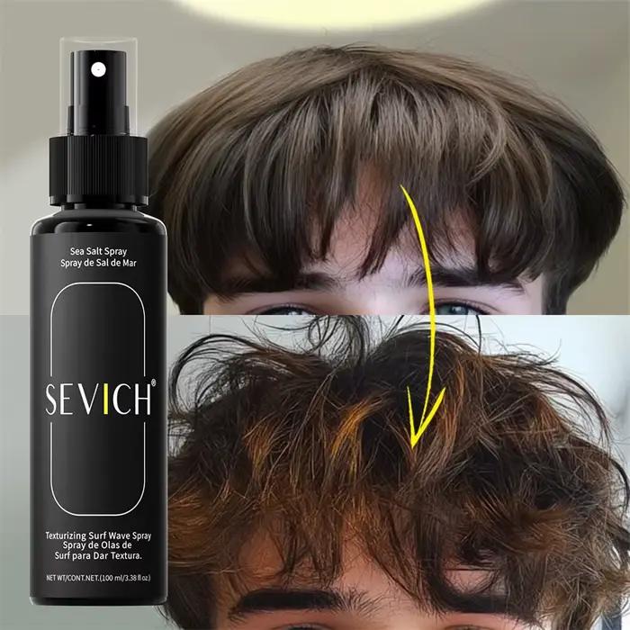 Spray de sel de mer naturel pour hommes