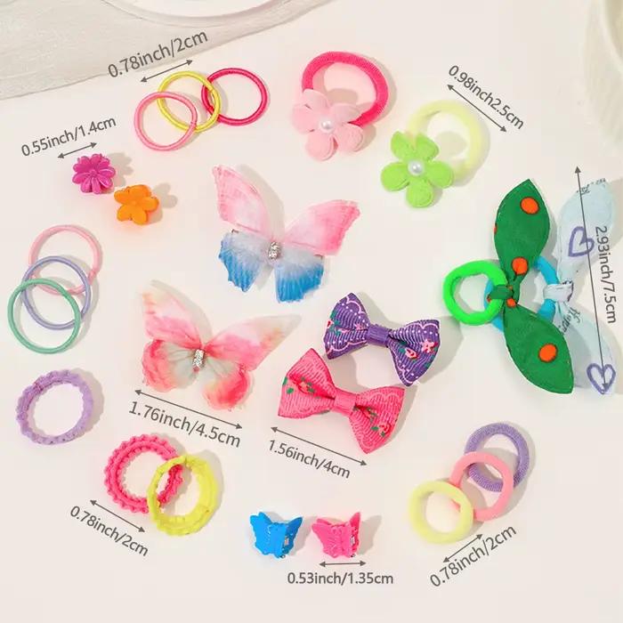 Ensemble d'accessoires pour cheveux pour filles