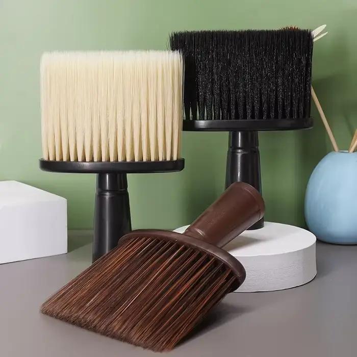 Professionnel doux cou visage Duster brosses barbier cheveux propre brosse