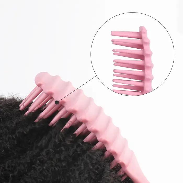 Brosse à cheveux bouclés bonbons 3 en 1